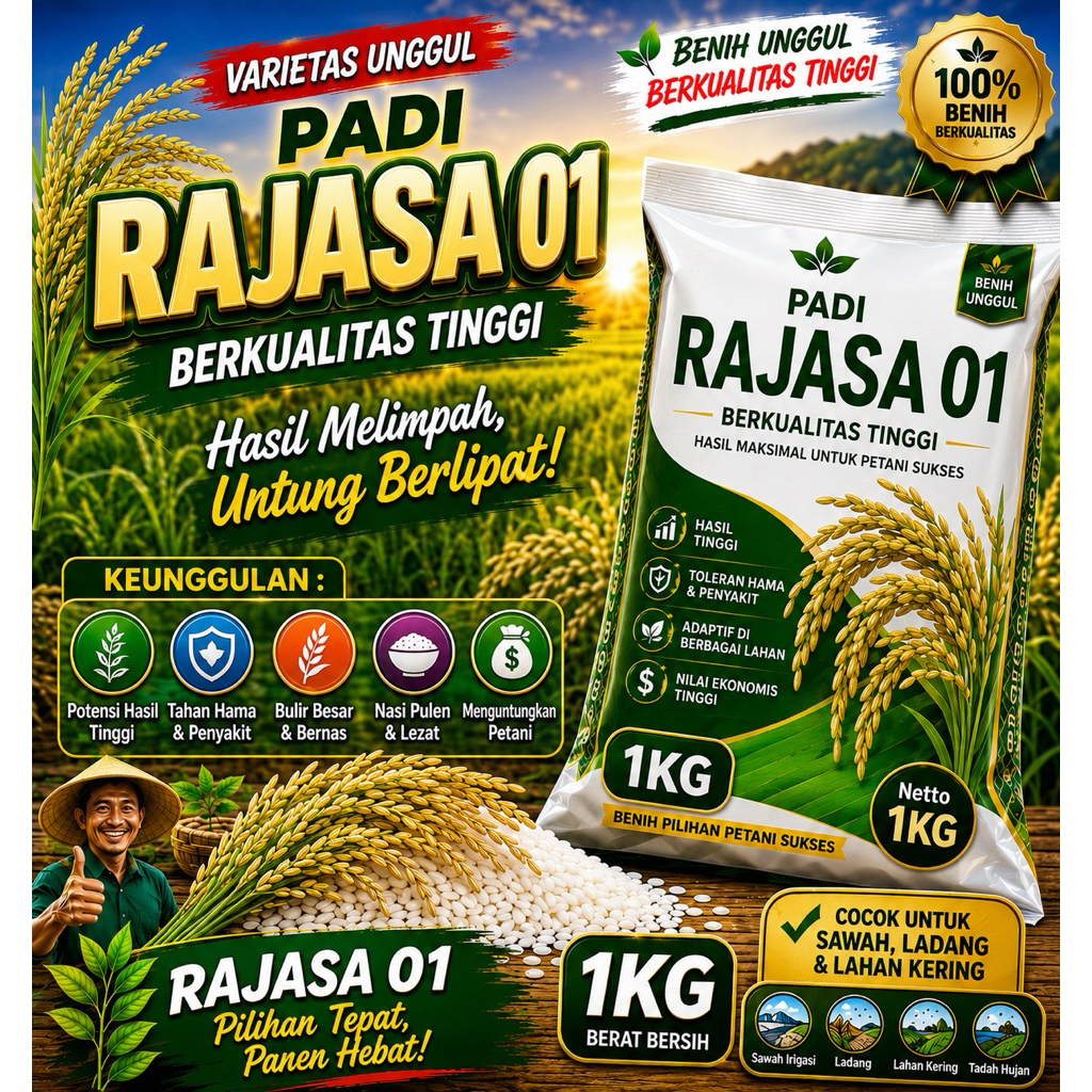 PADI UNGGUL RAJASA 01 1KG