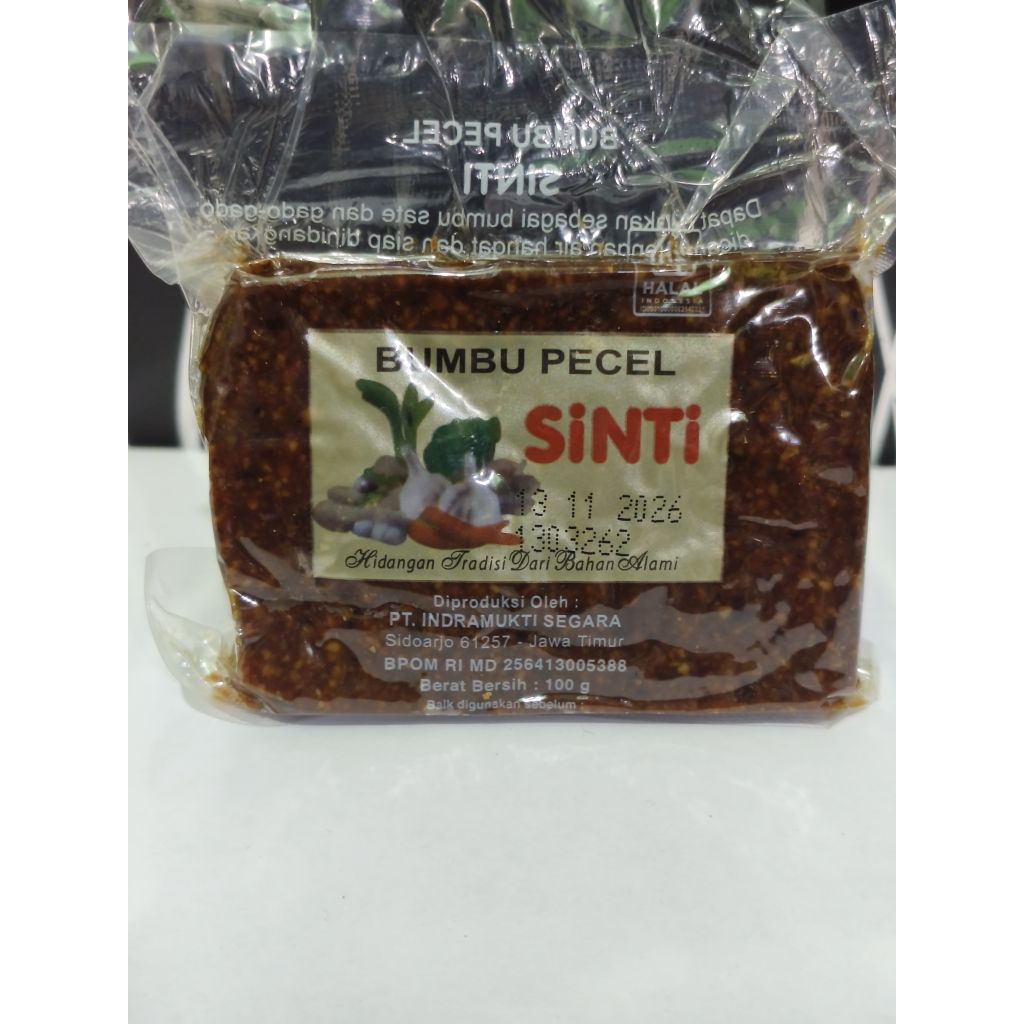 BUMBU PECEL SINTI 100gram bumbu sate