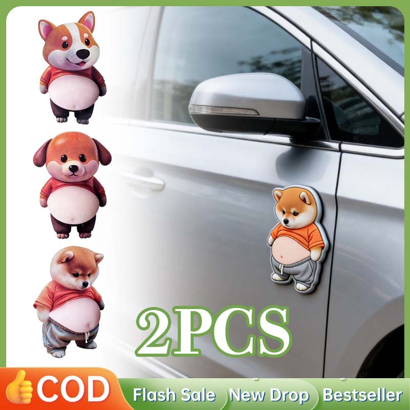 2pcs Pita Anti-tabrakan Sepeda Motor Listrik Mainan Stress Relief Strip Pelindung Kartun Pita Pelind