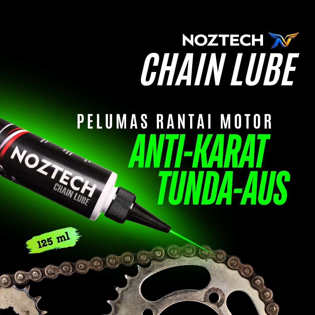 NOZTECH Chain Lube  Pelumas Rantai Motor