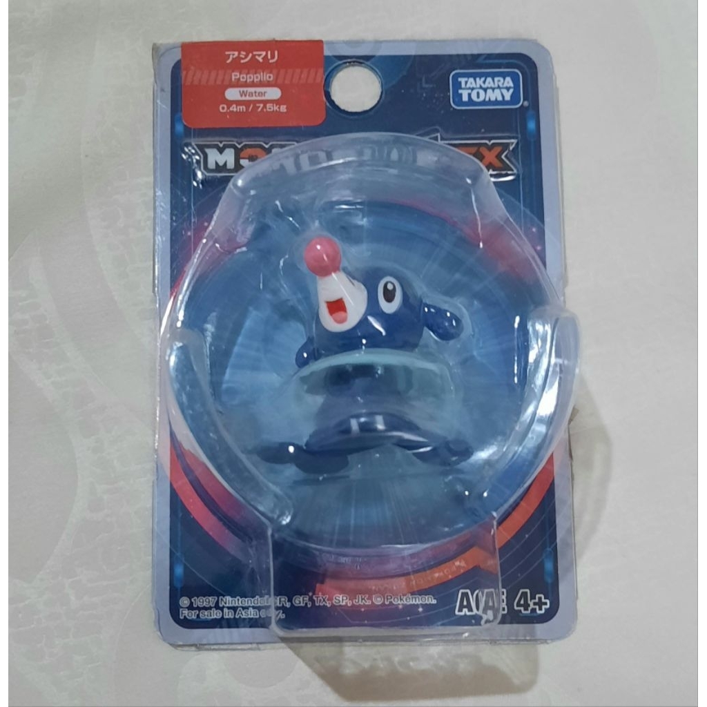 Moncolle Pokemon figure Popplio merek takara tomy