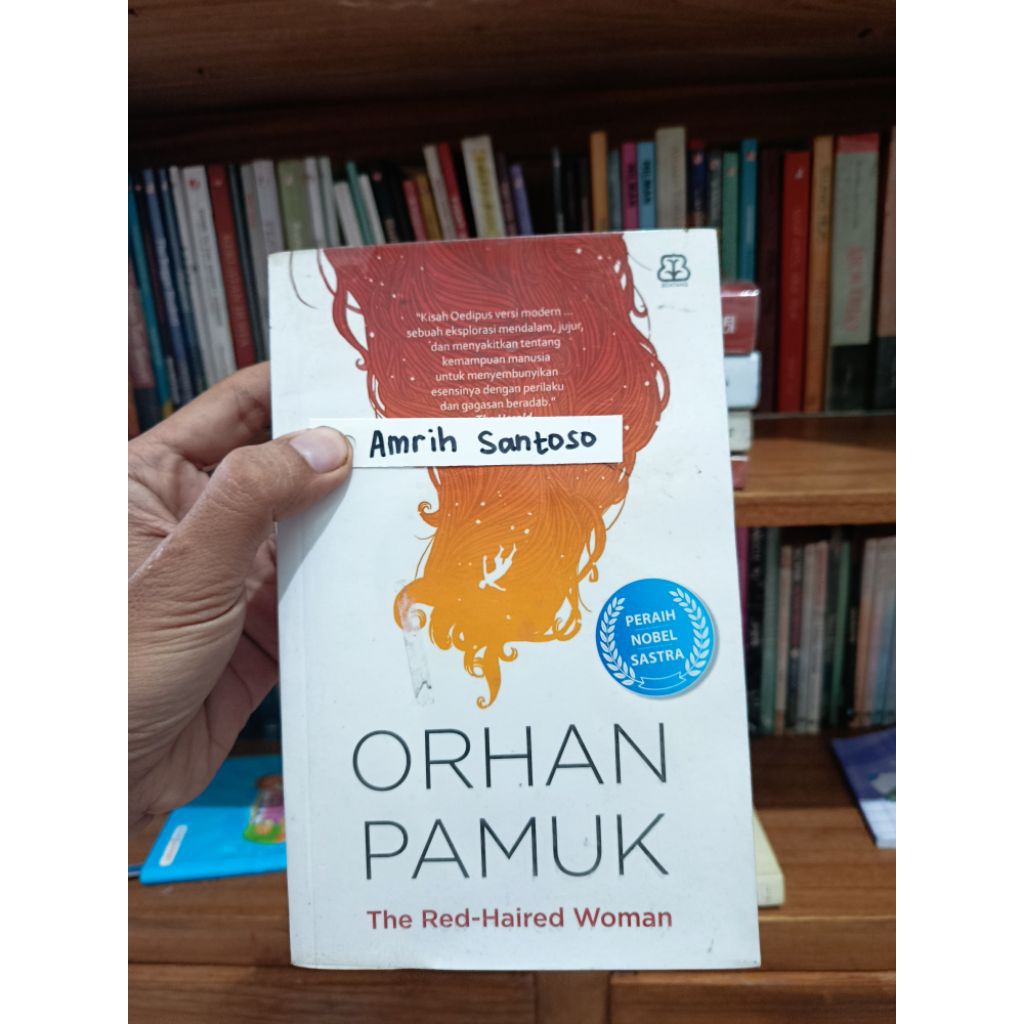 red haired woman orhan pamuk ori preloved