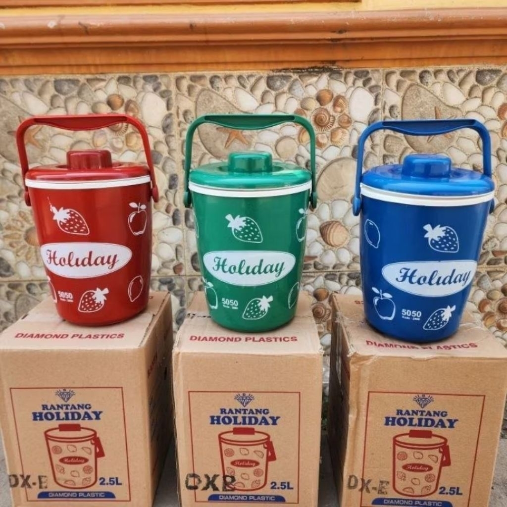 Rice Bucket Soso Mini 2,5 Liter Holiday