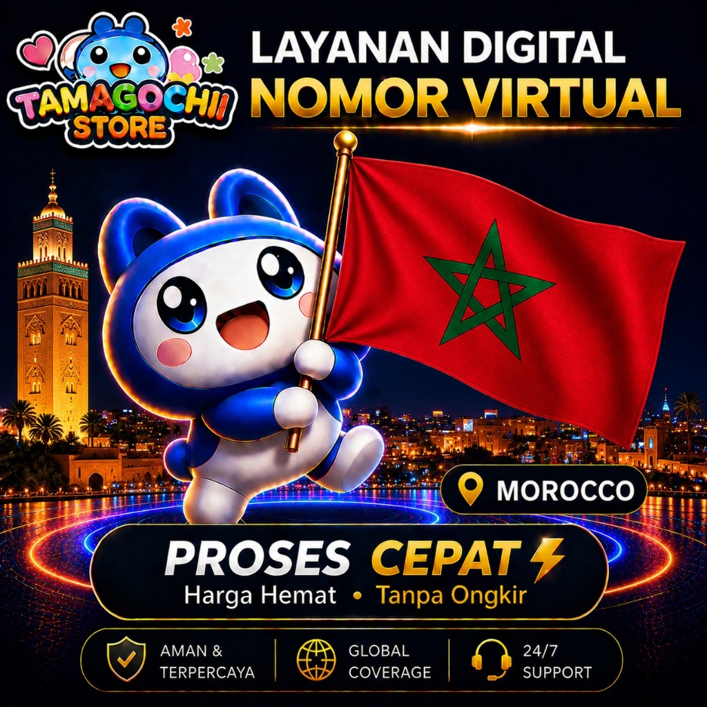 Nomor Virtual Premium Luar Negeri Morocco