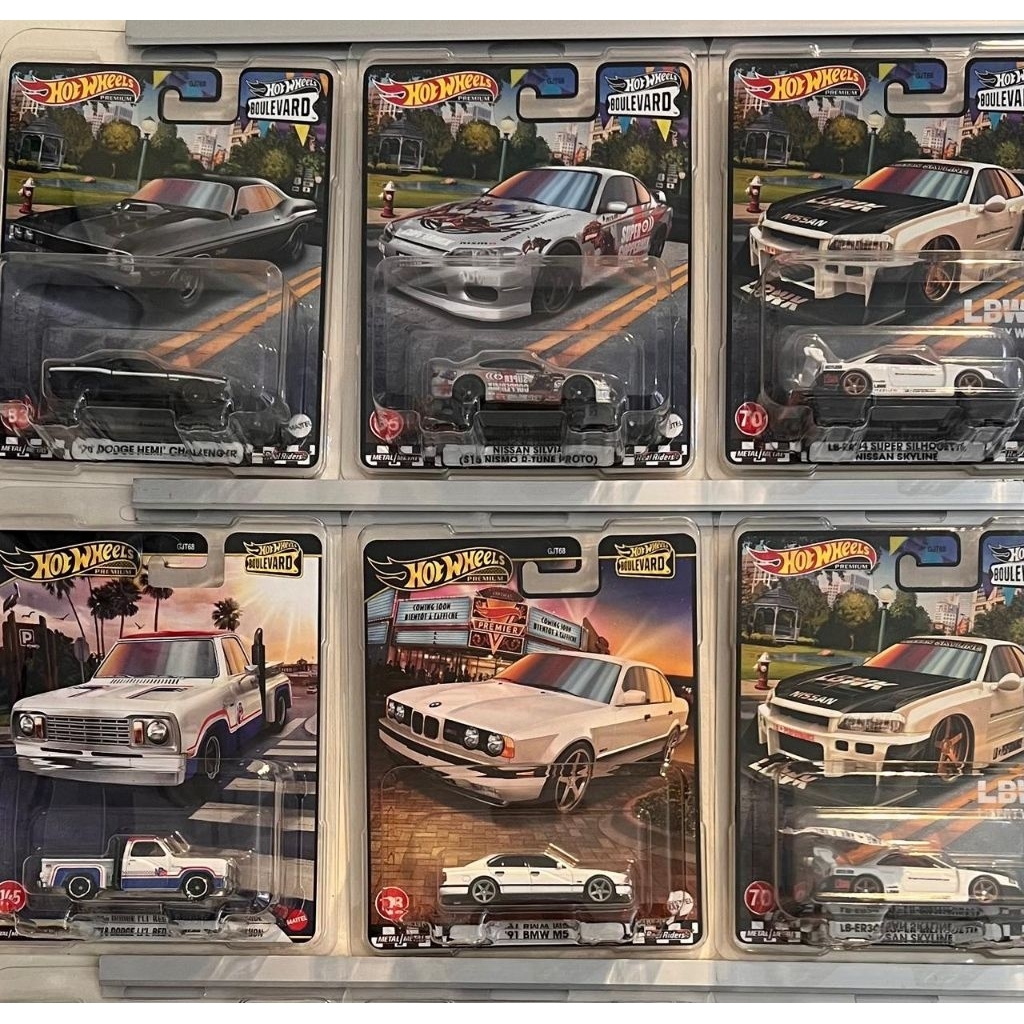 Hotwheels Premium Boulevard mix