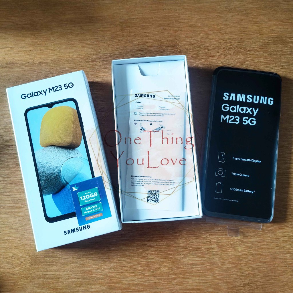 Samsung M23 5G Black 6/128GB (Second - Good Condition)