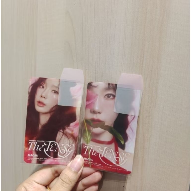 SNSD Taeyeon Concert The Sense Photocard Macau