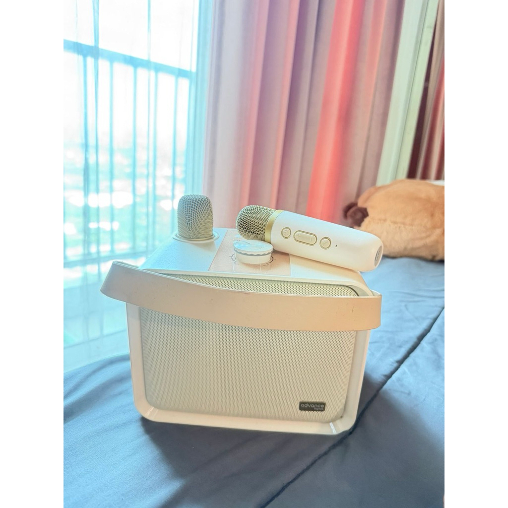 speaker karaoke mic preloved