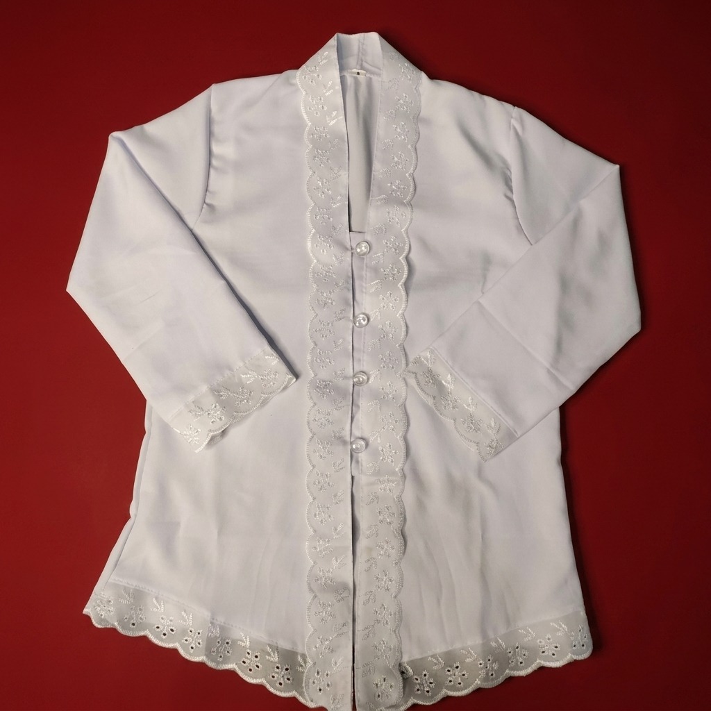 ATASAN Kebaya Anak TK SD SMP SMA Kebaya Encim, Kebaya Anak Sekolah, Kebaya Sekolah Bahan Katun