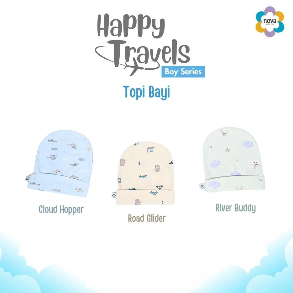Nova Topi Baby Newborn / Nova Topi Bayi