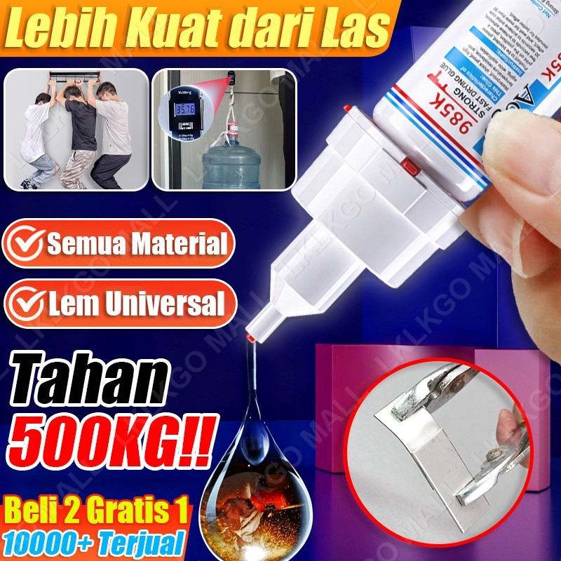 lem setan super kuat lem plastik super kuat Pengeringan Cepat Kelekitan Tahan Lama Menyolder Plastik