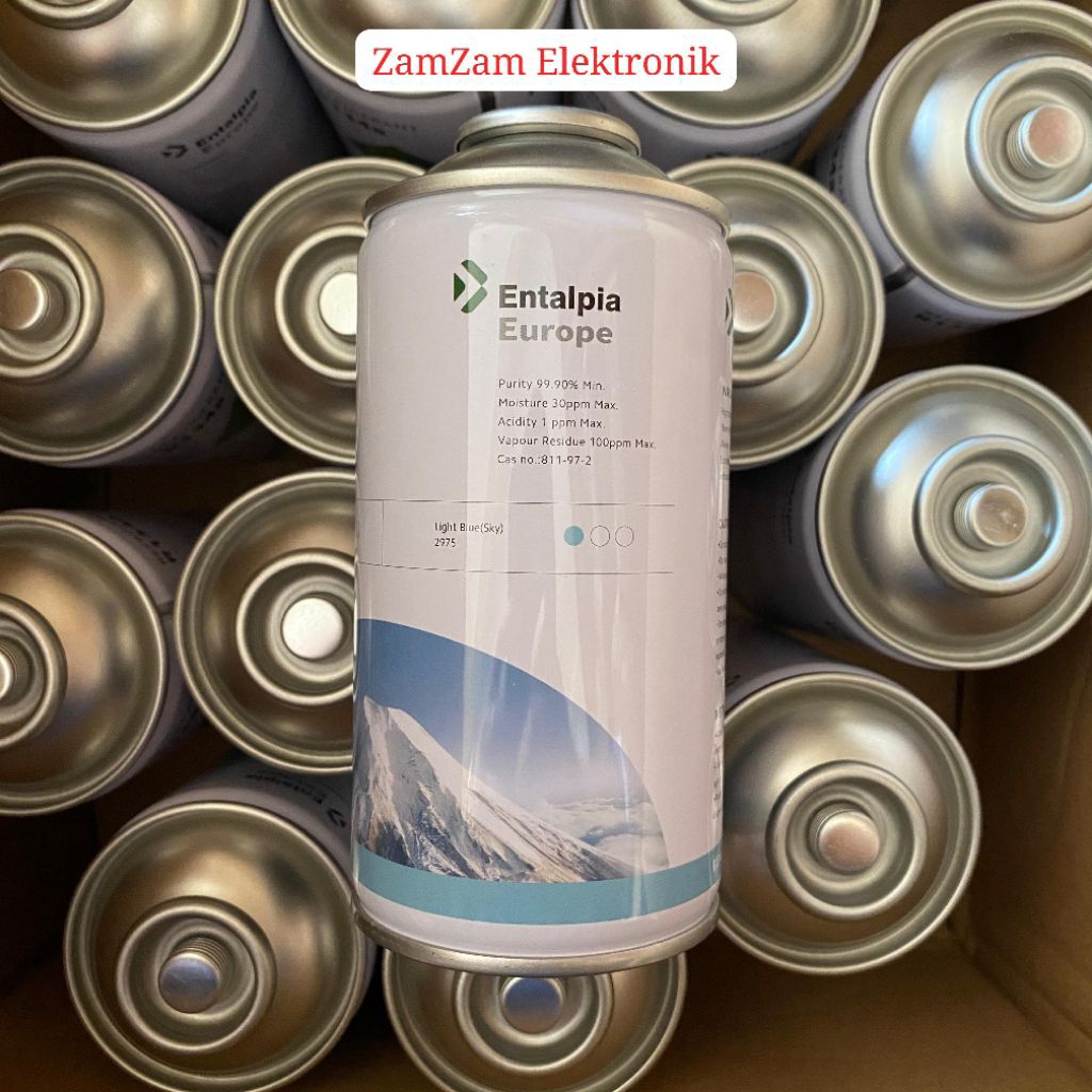 Freon Entalpia Europe R134a original / Freon AC mobil dan Kulkas