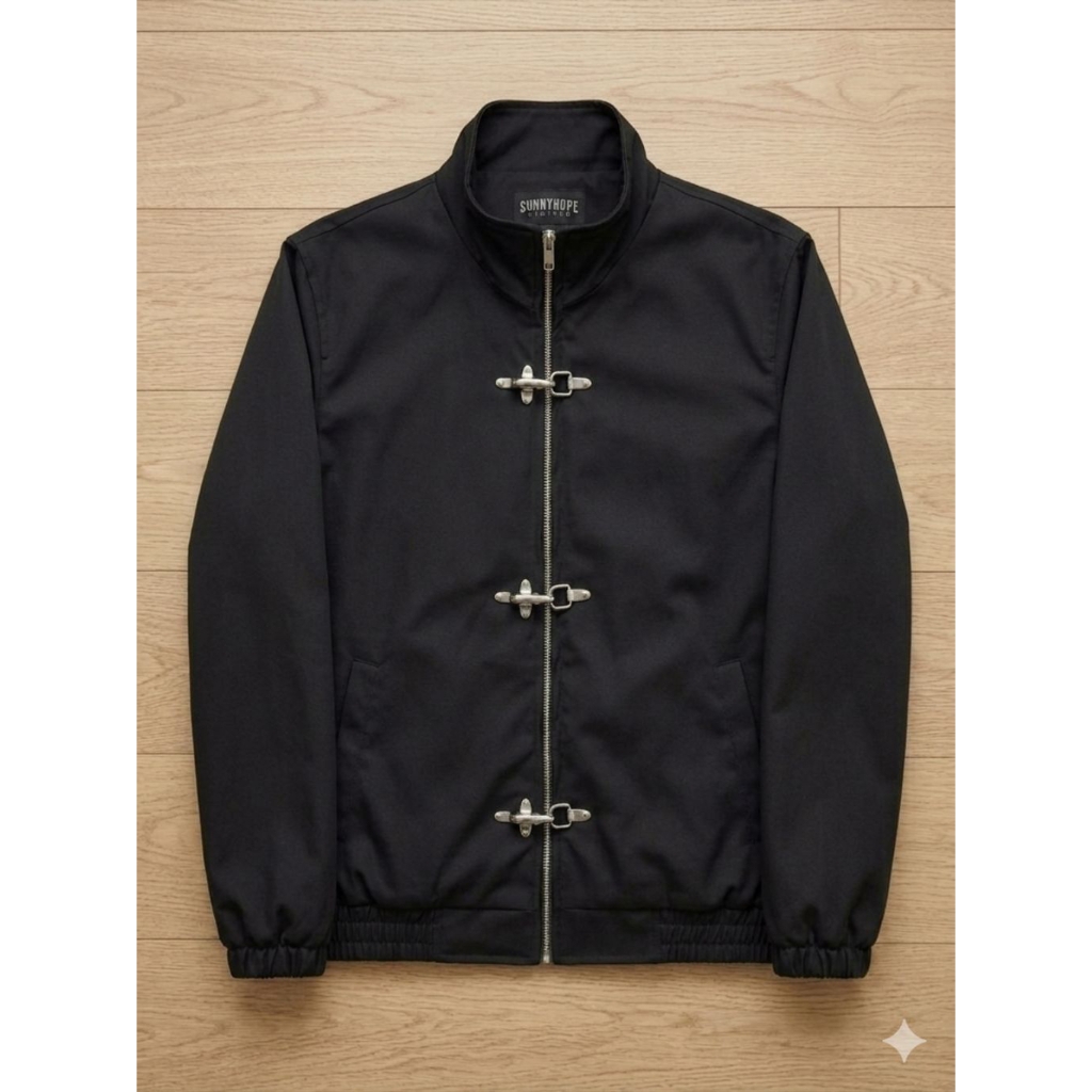 Jaket bomber fireman clasp Sunnyhope/jaket fireman clasp/jaket boxy