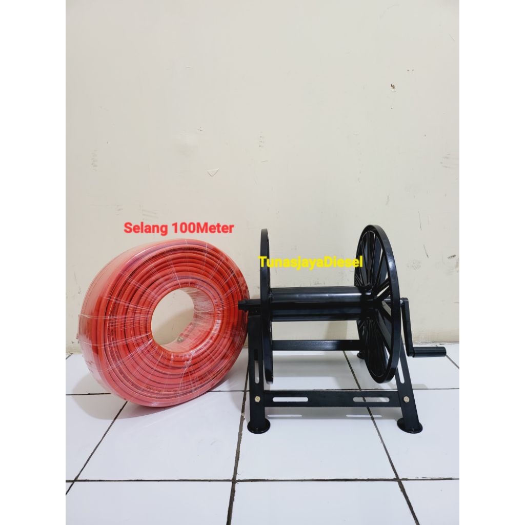 Paket Selang 50M&100M + Alat Gulungan Selang