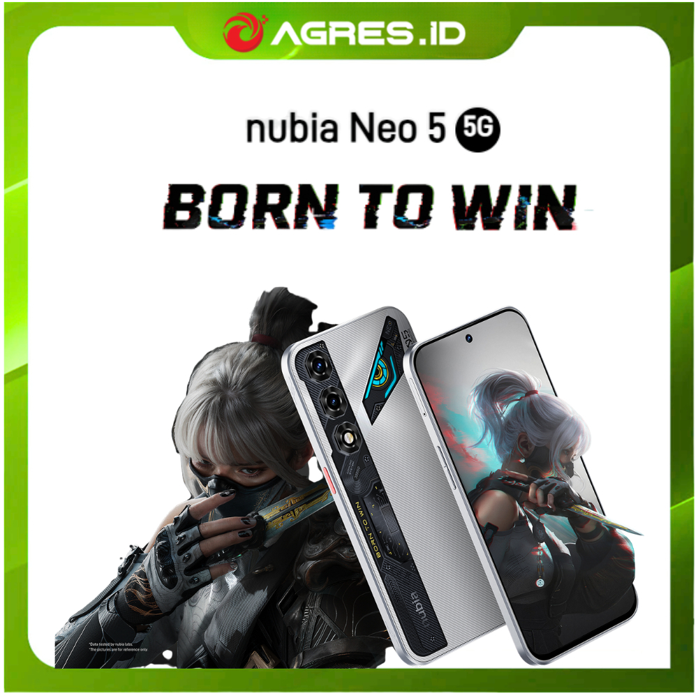 [MISTERY BOX] nubia Neo 5 GT 5G RAM 12GB/256GB - Baterai 6210mAh Super Fast Charging 80W - 6.8" AMOL