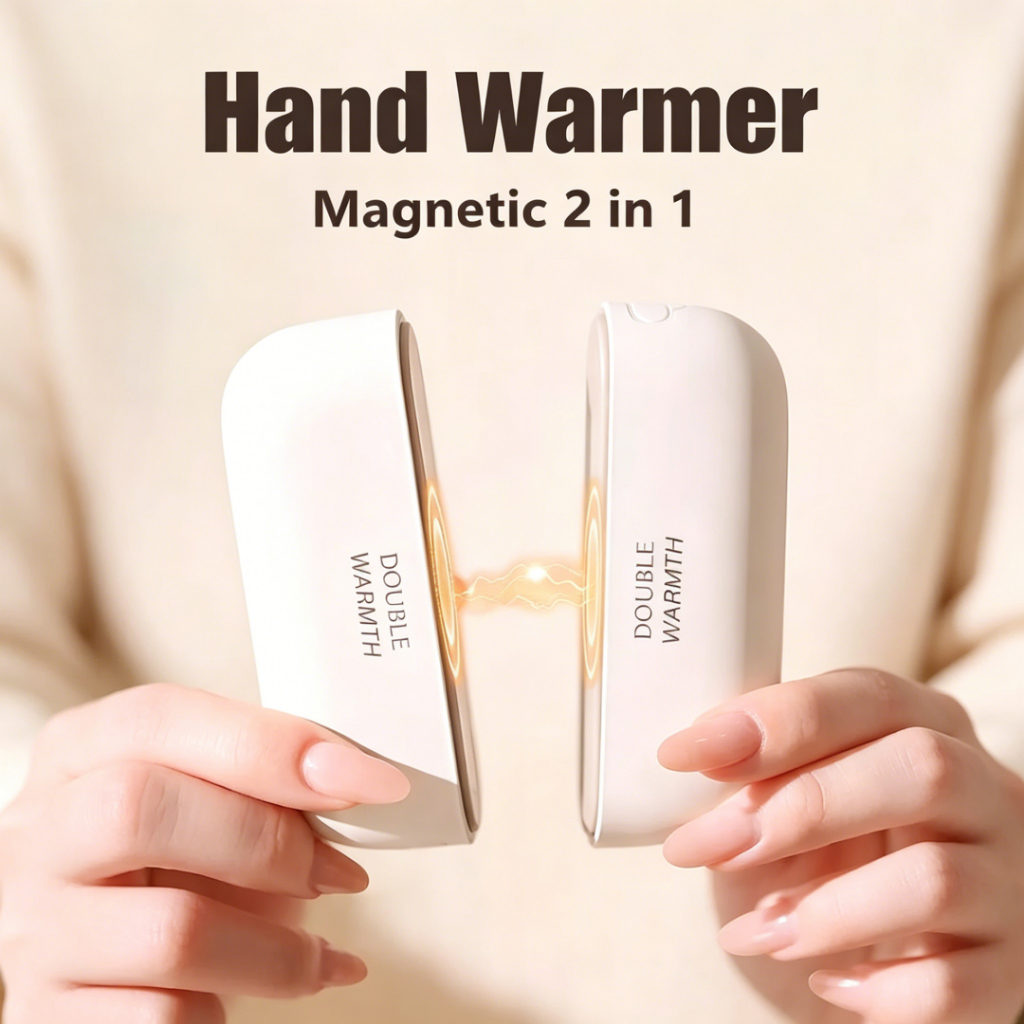 Penghangat Tangan Electric 2 in 1/Penghangat Tangan Magnetik Tipe Terpisah / Penghangat Tangan Gengg
