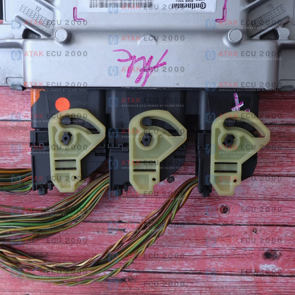 Socket Connector ECU Ford Fiesta (ECU dengan 3 Konektor) Soket ECM Ford Fiesta Focus