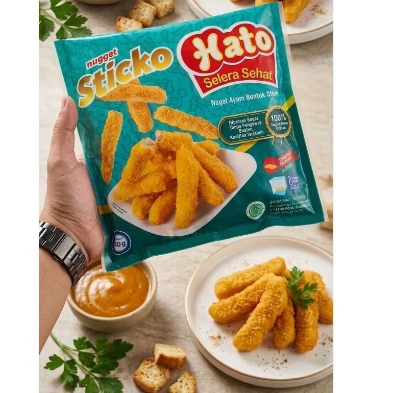 Hato Nugget Sticko