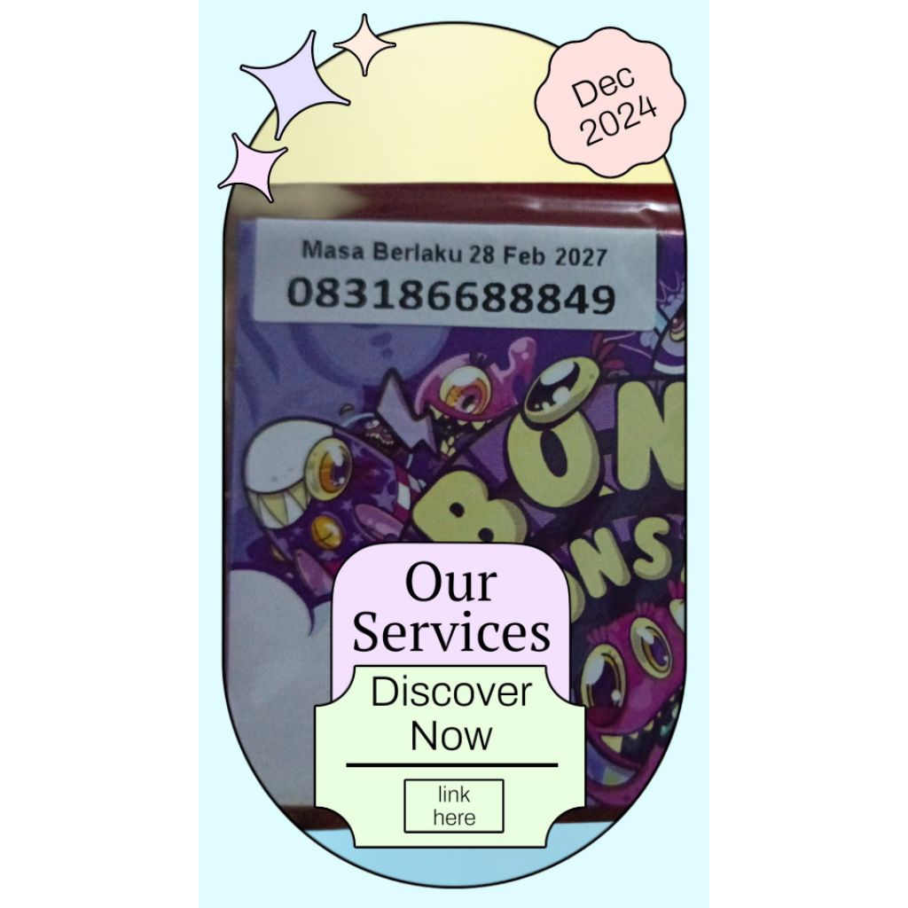 nomor cantik AXIS 8 66 888 49 isi kuota 3gb jaringan 5G