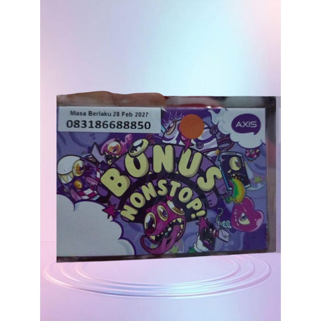 nomor cantik AXIS 8 66 888 50 isi kuota 3gb jaringan 5G