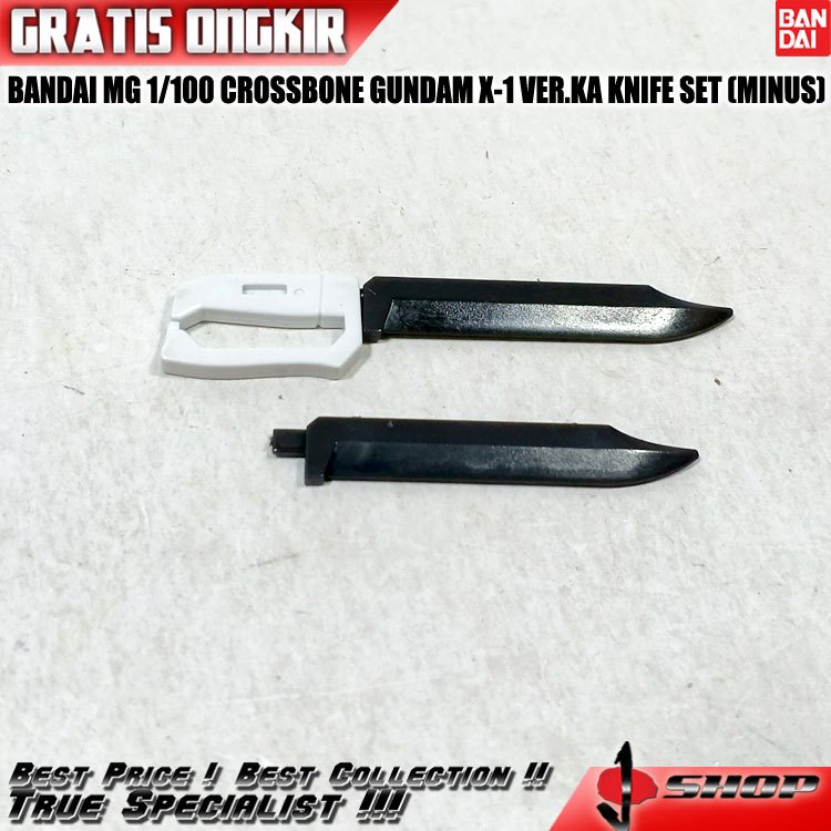 BANDAI MG 1/100 CROSSBONE GUNDAM X-1 VER.KA KNIFE SET (MINUS) MG2278