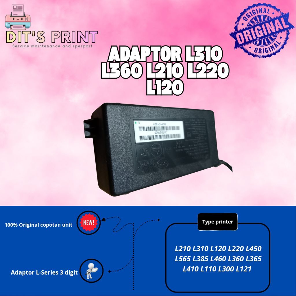 Adaptor Printer Epson L310 L360 L220 L210 L565