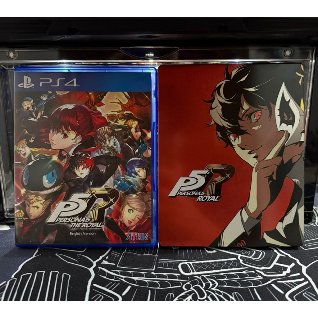 Kaset PS4 Persona 5 Royal + Steelbook