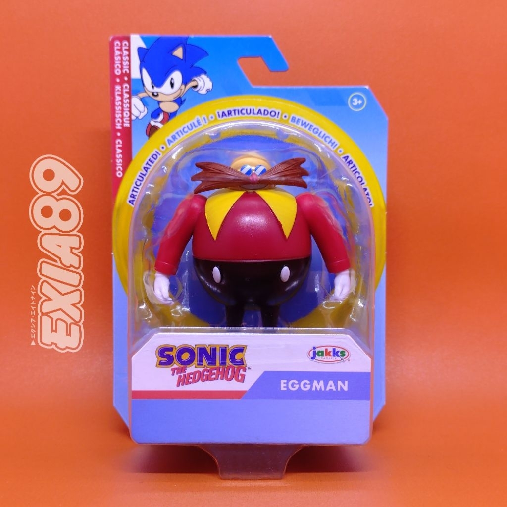 Sonic The Hedgehog Classic 2,5-Inch Action Figure Eggman