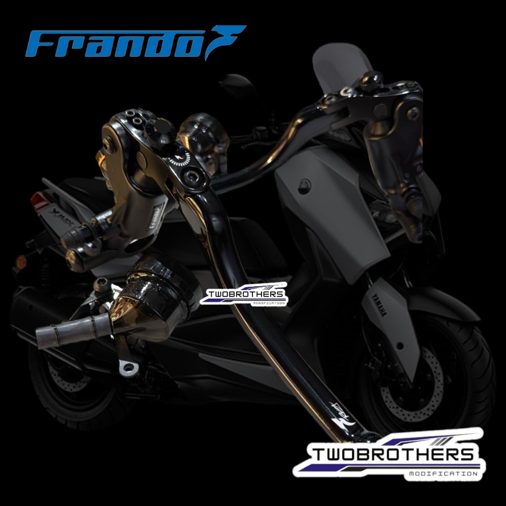Master Rem Frando 17 Mm 15 Mm FMF130 S Posisi Kanan Kiri // Master Rem Frando FMF-130S Hitam Origina