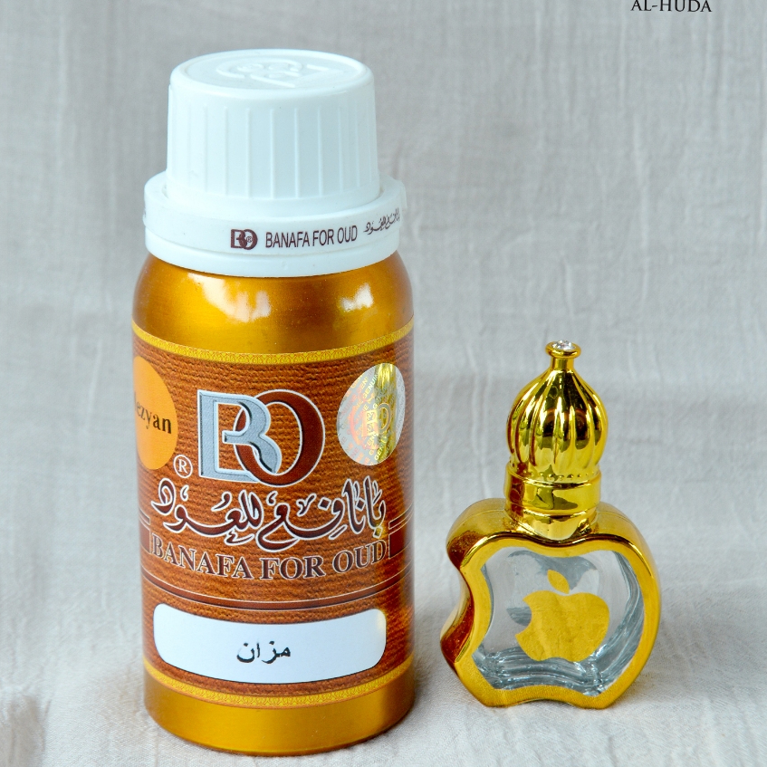 [REFILL] Parfume Mizyan Banafa Oud isi ulang 6ml&10ml dengan botol roll saudi motif elegant