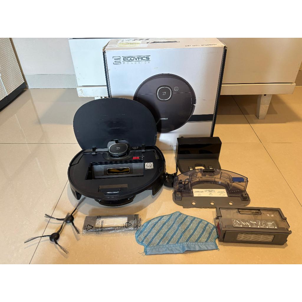 Ecovacs Deebot Ozmo 920 Robot Vacuum Bekas Preloved Original Lengkap Dus Dock Charger Fullset