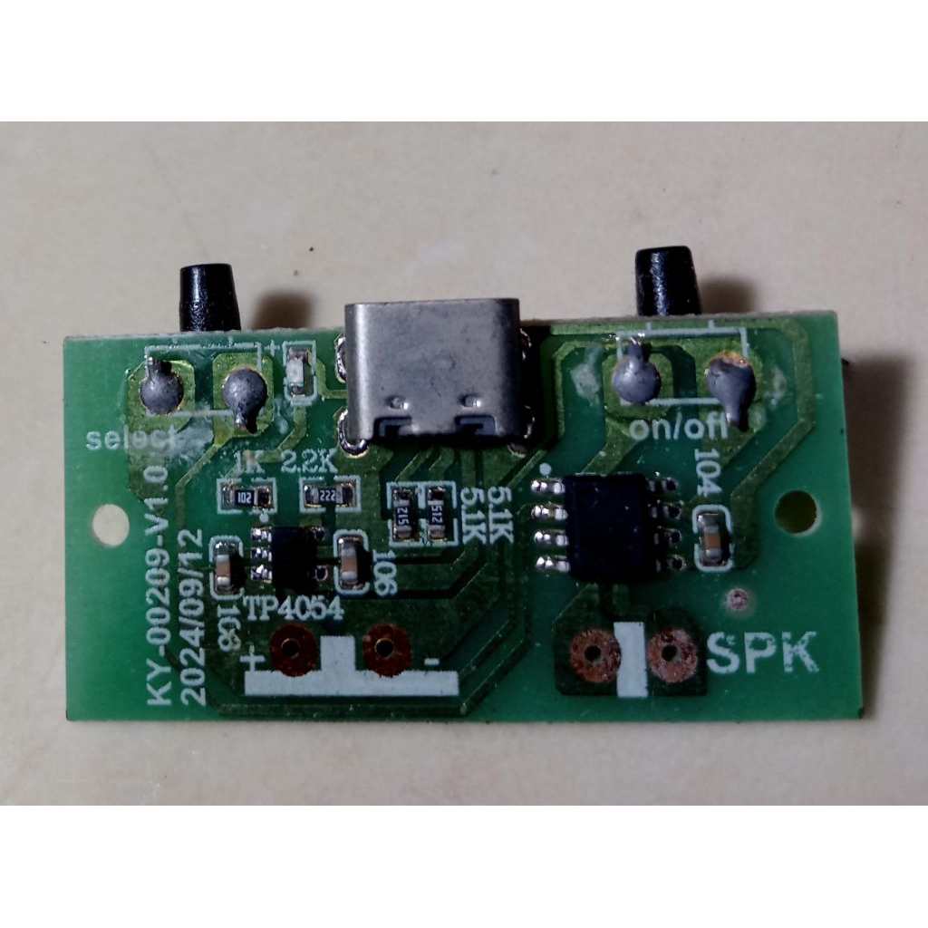 pcb telolet basuri 4 lagu / kit modul suara telolet basuri mainan