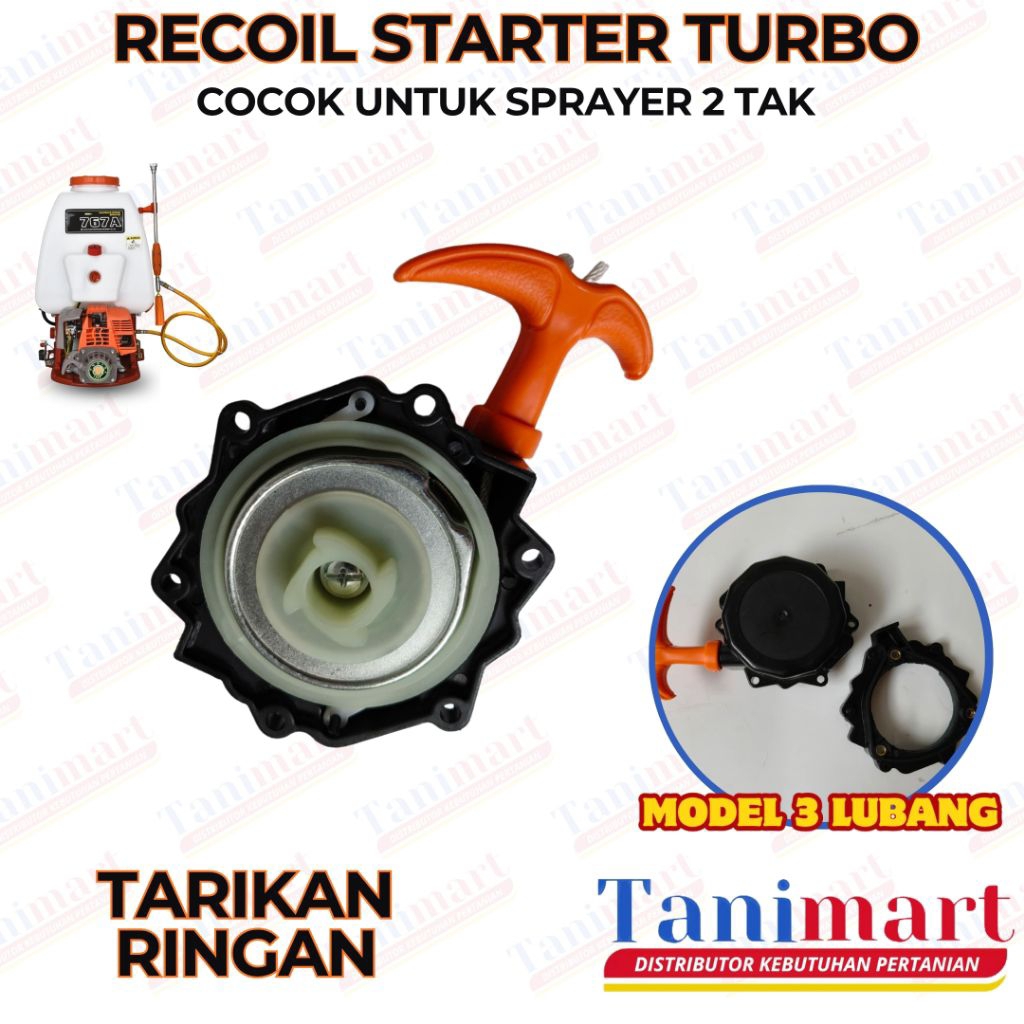 RECOIL RACING TU26 / RECOIL MESIN SEMPROT 2 TAK / RECOIL EASY STARTER / TARIKAN MESIN SEMPROT 2 TAK 