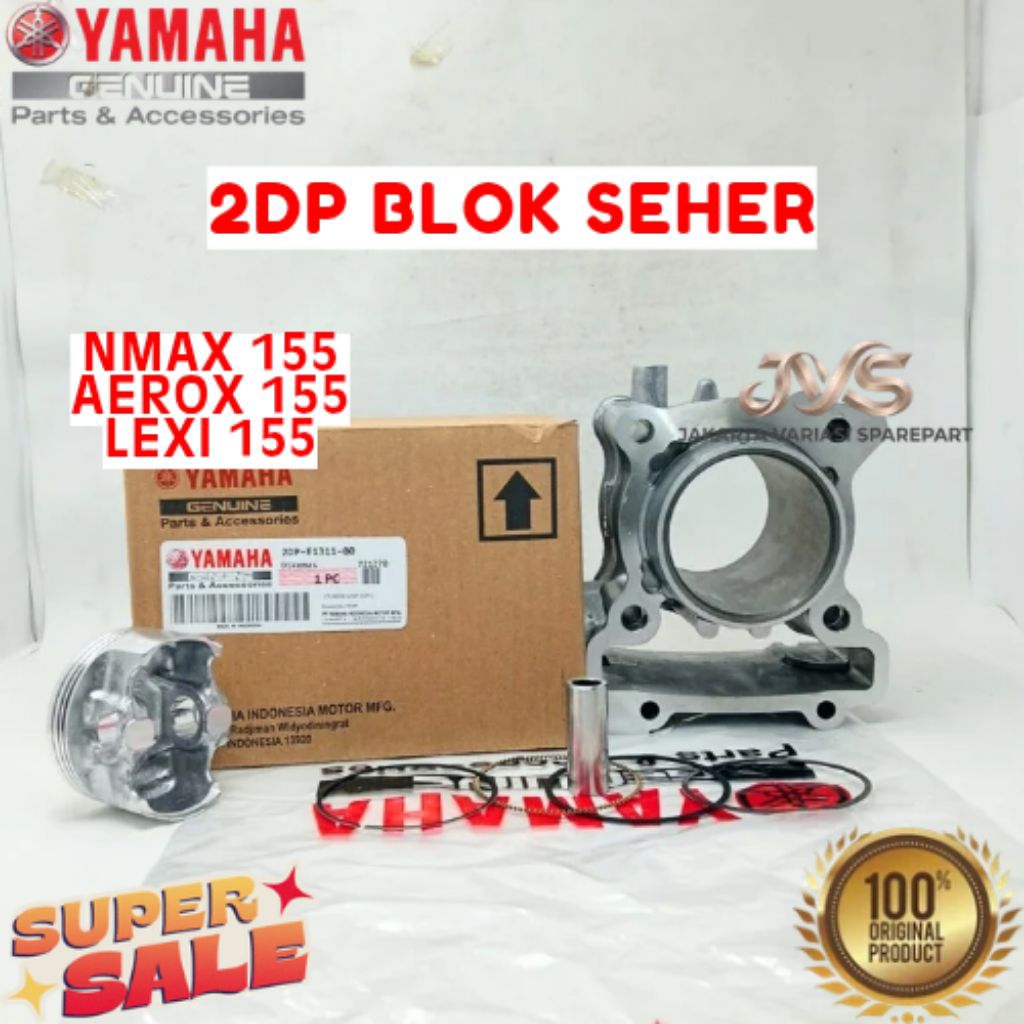 BLOK SEHER KODE 2DP, BLOK SEHER NMAX 155, BLOK SEHER AEROX 155, BLOK SEHER LEXI 155