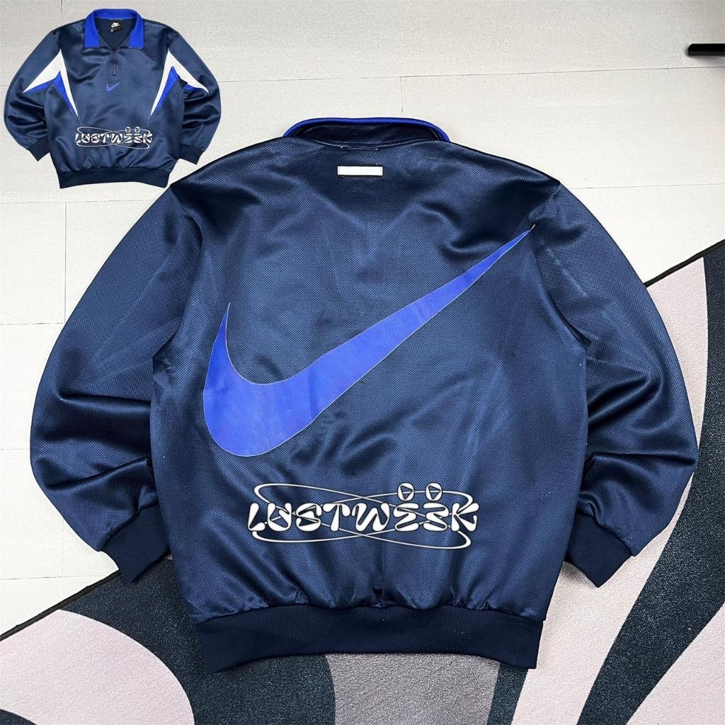Nike Center Swoosh Big Logo Tracktop Jacket