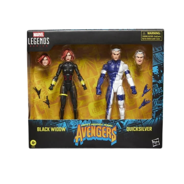 [Hasbro] Marvel Legends 2-Pack Black Widow & Quicksilver