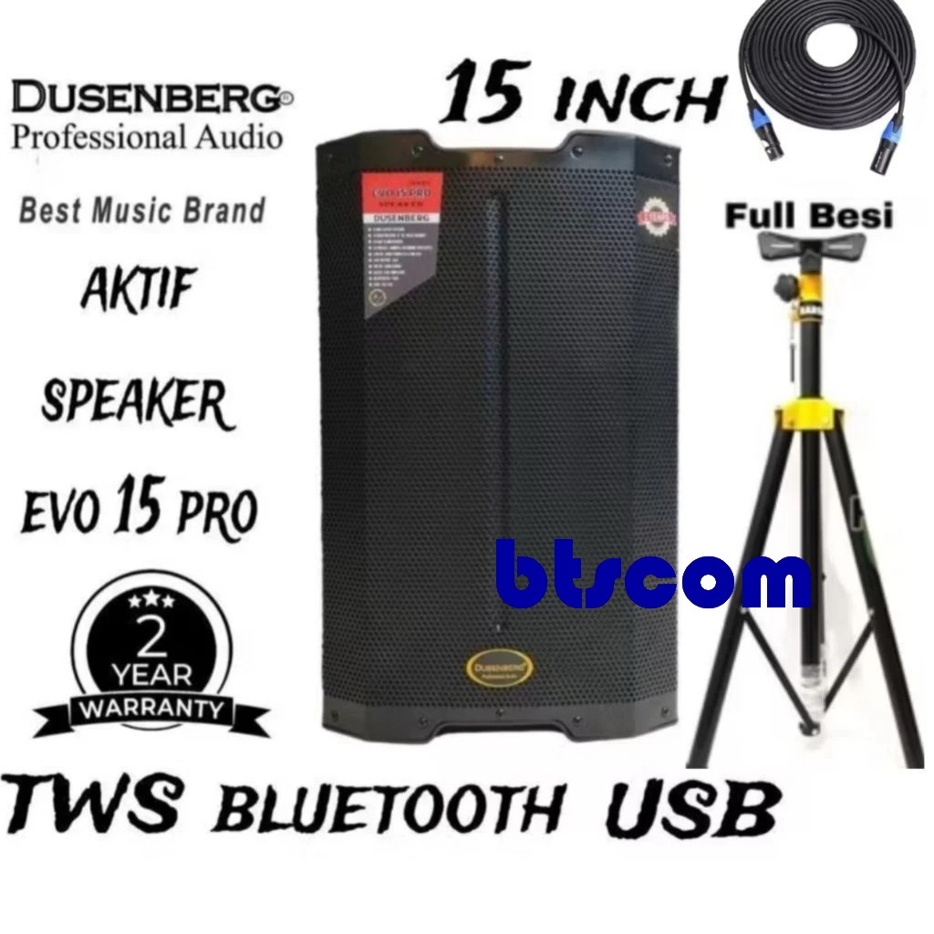 SPEAKER AKTIF DUSEMBERG EVO15 PRO SPEAKER AKTIF 15 INCH TWS DUSEMBERG EVO15 PRO