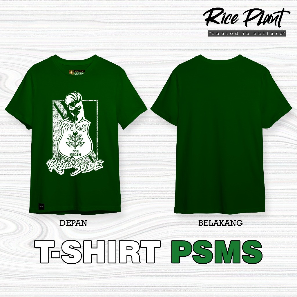 Kaos PSMS Medan Original Lengan Pendek  - Nyaman, Tidak Mudah Kusut, Cepat Kering
