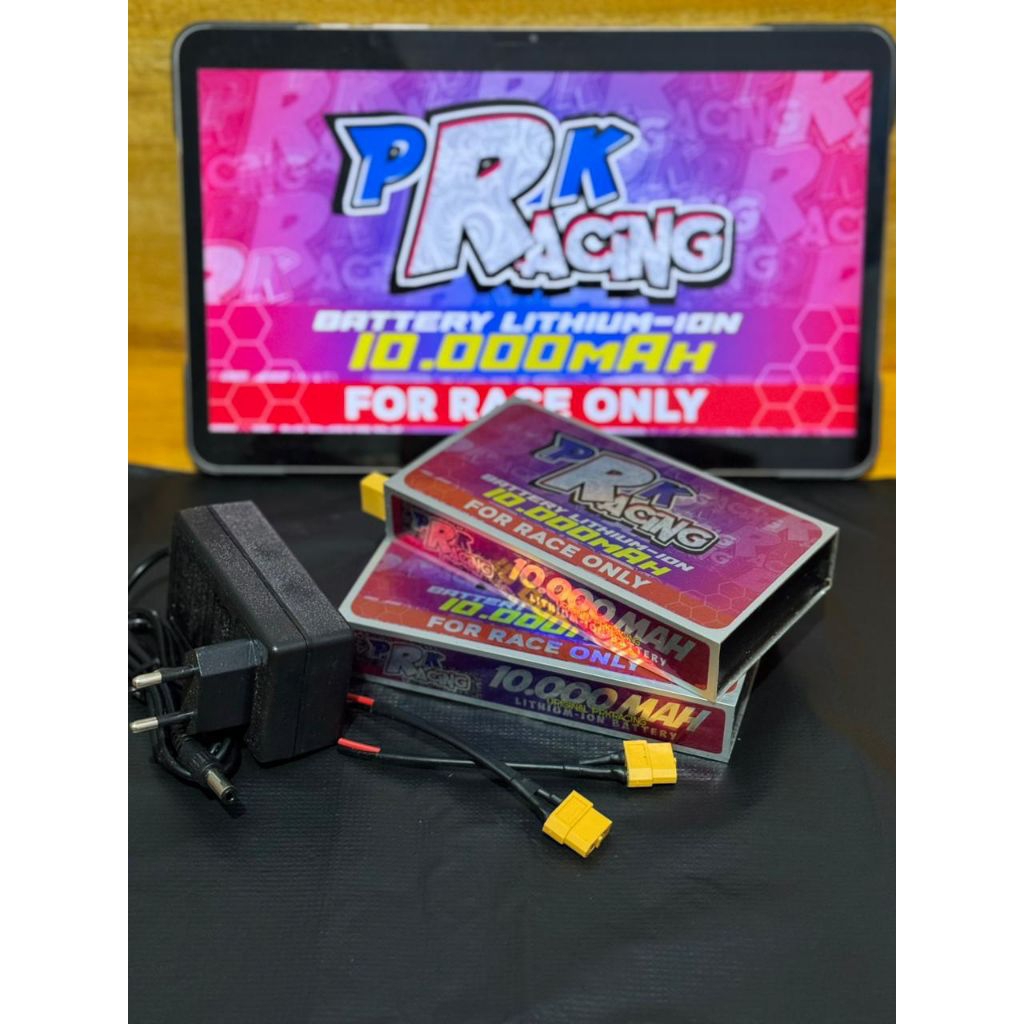 BATTERY LITHIUM PRK RACING 10,000mAh BATTERY BALAP TOTALOS 12VOLT