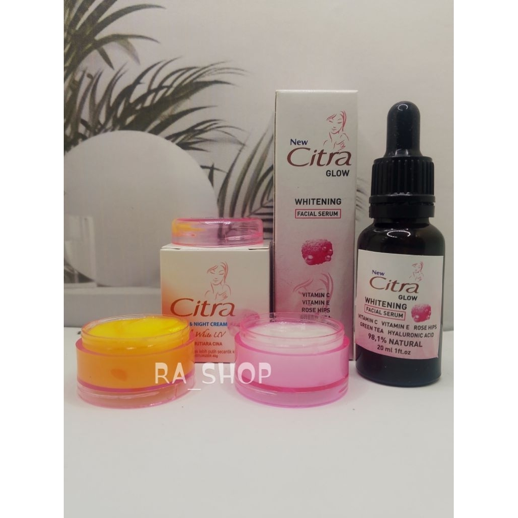 PAKET " CITRA " 3in1 ( KRIM SIANG - KRIM MALAM - SERUM )