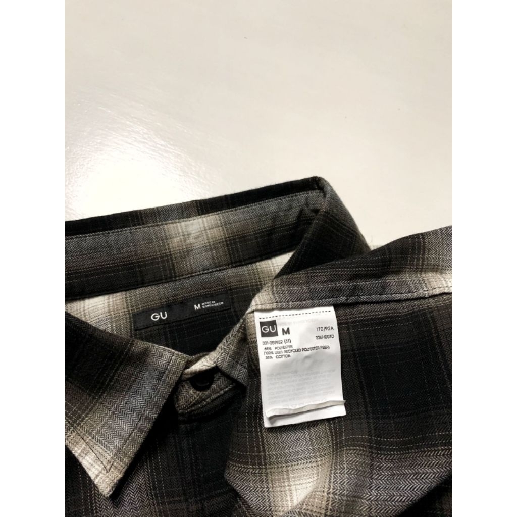 flanel uniqlo GU veterano