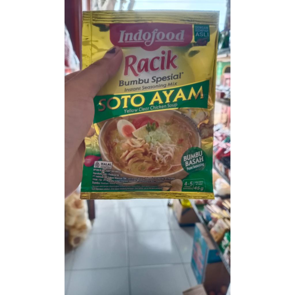 Bumbu racik soto ayam/bumbu instan