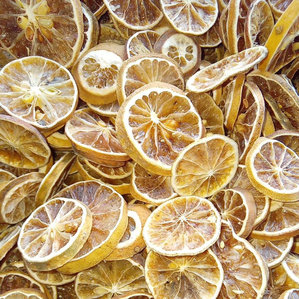 jeruk nipis iris kering