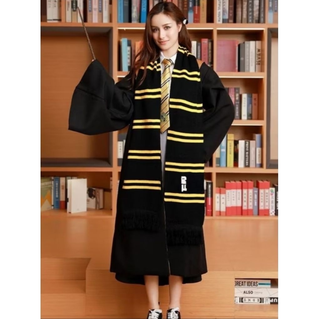JUBAH HOGWARTS HARRY POTTER HUFFLEPUFF (PRELOVED)