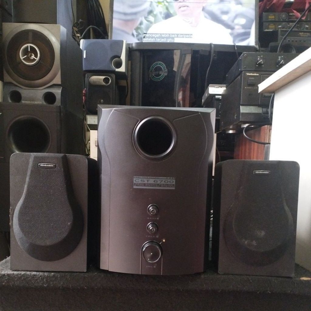 speaker aktif speaker active simbadda cst6700 full original