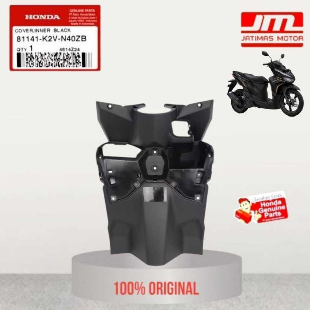 81141-K2V-N40ZB Cover Inner Lower Hitam Honda Vario 125 eSP K2V