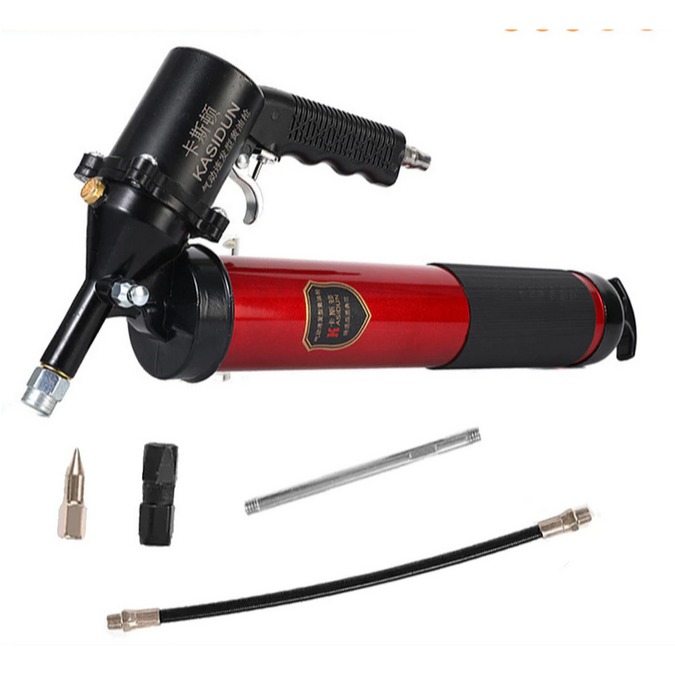Alat Pneumatic Grease Gun 10000-12000PSI 900CC Air Grease Gun udara Dengan Pneumatik Tekanan Tinggi 