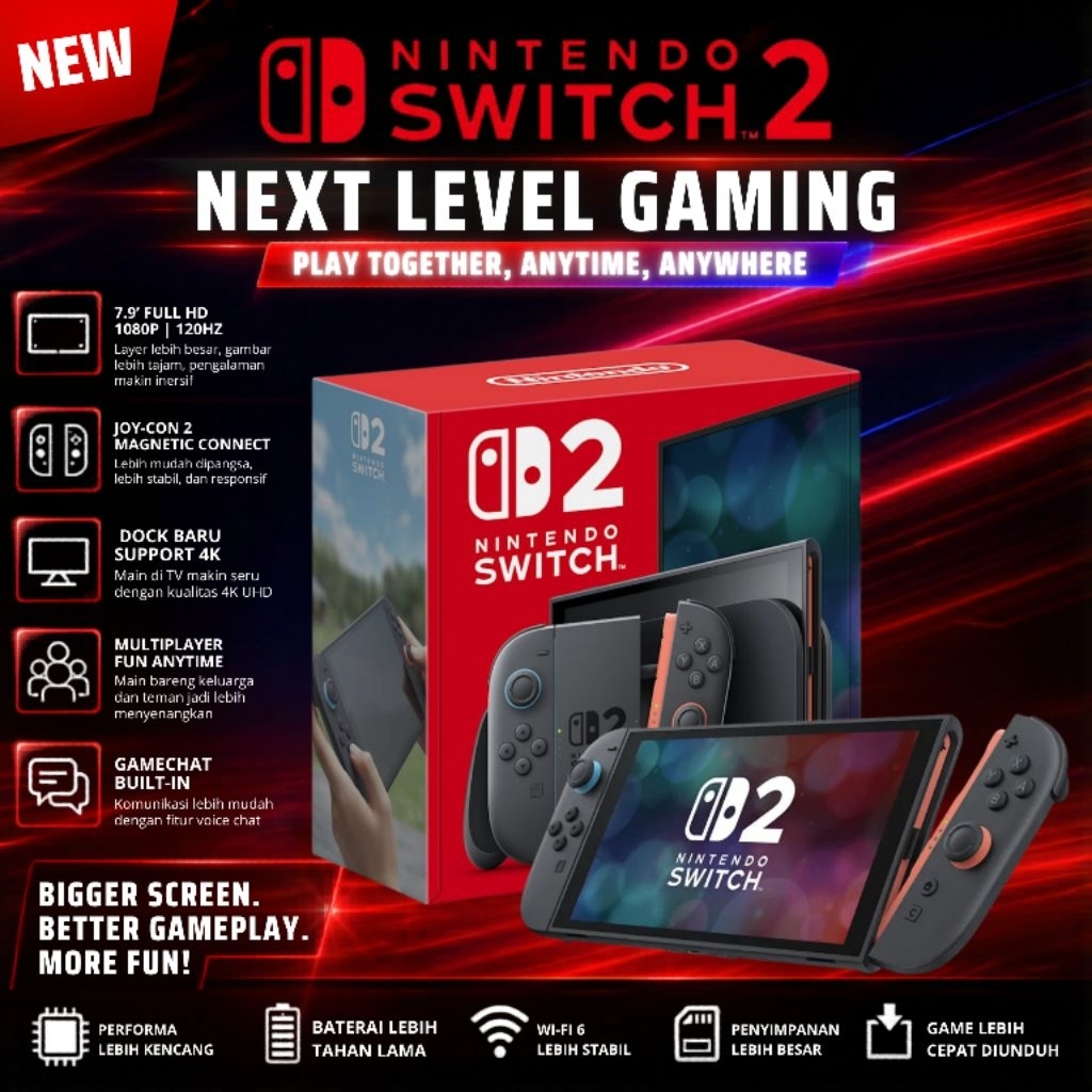 Nintendo Switch 2 Original Fullset