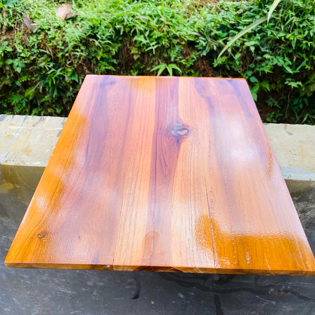 Papan Kayu Mahoni 20x20 tebal 1 cm Papan ambalan Kayu Jati