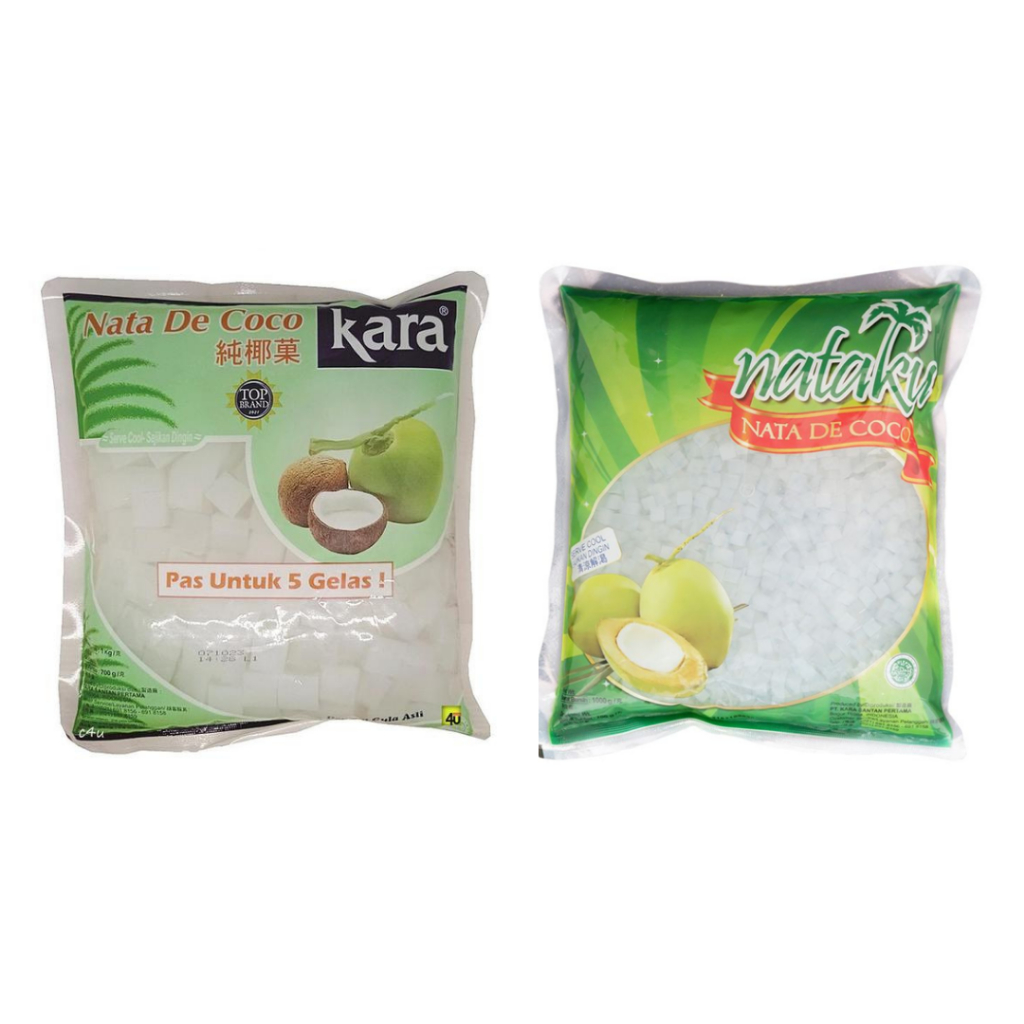 Nataku Nata de Coco Dadu Kecil 1kg / Kara Nata de Coco Dadu Besar 1kg